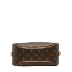 ルイ ヴィトン モノグラム ブロワ 斜め掛け ショルダーバッグ M51221 ブラウン PVC レザー レディース LOUIS VUITTON 【中古】