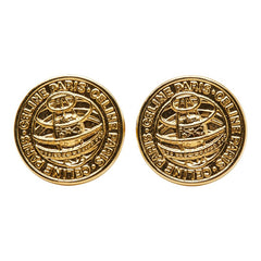 セリーヌ ヴィンテージ カフス ゴールド メッキ レディース CELINE 【中古】