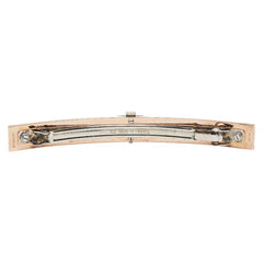 エルメス アイリーン バレッタ ヘアアクセサリー ゴールド シルバー ブラック メッキ メタル レディース HERMES 【中古】