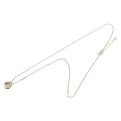 ヨンドシー ダブルリング ネックレス SV925 シルバー レディース 4℃ 【中古】