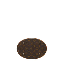 ルイ ヴィトン モノグラム バケットPM トートバッグ ハンドバッグ M42238 ブラウン PVC レザー レディース LOUIS VUITTON 【中古】
