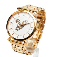 ヴィヴィアンウエストウッド 腕時計 VW-7743N クオーツ ホワイト文字盤 ステンレススチール レディース Vivienne Westwood 【中古】