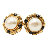 シャネル ヴィンテージ パール イヤリング ゴールド メッキ レディース CHANEL 【中古】