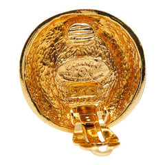 シャネル マトラッセ パール イヤリング ゴールド メッキ レディース CHANEL 【中古】