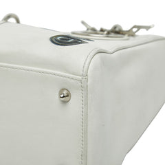 ディオール レディディオール パラダイス ハンドバッグ ショルダーバッグ 2WAY ホワイト レザー レディース Dior 【中古】