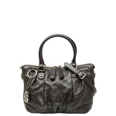 グッチ グッチシマ スーキー ハンドバッグ ショルダーバッグ 2WAY 247902 ブラウン レザー レディース GUCCI 【中古】