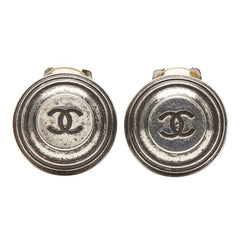 シャネル ココマーク イヤリング シルバー メタル レディース CHANEL 【中古】