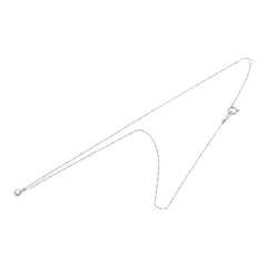 Pt900 プラチナ Pt850 プラチナ ダイヤ0.221ct 1P プチ ペンダントネックレス レディース 【中古】