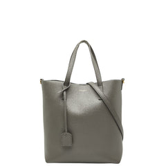 サンローラン トイ ショッピング ハンドバッグ ショルダーバッグ 2WAY 498612 グレー レザー レディース SAINT LAURENT 【中古】