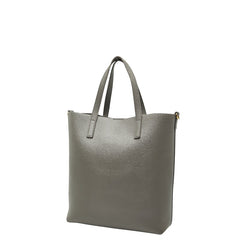 サンローラン トイ ショッピング ハンドバッグ ショルダーバッグ 2WAY 498612 グレー レザー レディース SAINT LAURENT 【中古】
