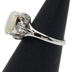 Pm900 オパール1.85ct ダイヤ0.07ct リング 指輪 レディース 15号 【中古】