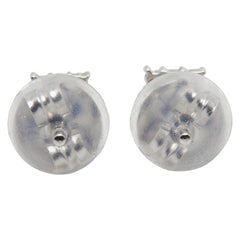 K18WG ホワイトゴールド ダイヤ0.10ct スタッドピアス レディース 【中古】