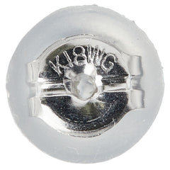 K18WG ホワイトゴールド ダイヤ0.10ct スタッドピアス レディース 【中古】