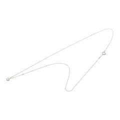 K18WG ホワイトゴールド ダイヤ0.20ct プチネックレス レディース 【中古】