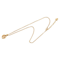 ディオール CDロゴ ペンダントネックレス メッキ レディース Dior 【中古】