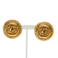 シャネル ヴィンテージ ココマーク イヤリング ゴールド メッキ レディース CHANEL 【中古】