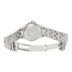 オメガ シーマスター120 ジャックマイヨール 2000本限定 腕時計 クオーツ ネイビー文字盤 ステンレススチール レディース OMEGA 【中古】