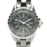 テクノス 腕時計 クオーツ グレー文字盤 ステンレススチール メンズ TECHNOS 【中古】