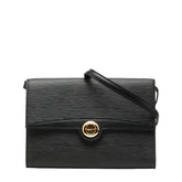 ルイ ヴィトン エピ アルシュ 斜め掛け ショルダーバッグ M52572 ノワール ブラック レザー レディース LOUIS VUITTON 【中古】