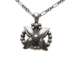 ジョージジェンセン 1998 イヤー ネックレス SV925 シルバー レディース Georg Jensen 【中古】