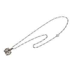 ジョージジェンセン 1998 イヤー ネックレス SV925 シルバー レディース Georg Jensen 【中古】