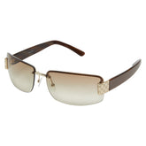 グッチ サングラス GG1797/S ゴールド プラスチック レディース GUCCI 【中古】