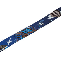 エルメス ツイリー LES FOLIES DU CIEL 大空の狂気 スカーフ ブルー マルチカラー レディース HERMES 【中古】