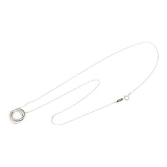 ティファニー インターロッキングサークル ネックレス SV925 シルバー レディース TIFFANY&Co. 【中古】