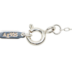 ティファニー インターロッキングサークル ネックレス SV925 シルバー レディース TIFFANY&Co. 【中古】