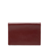 エルメス アジェンダGM 手帳カバー ルージュアッシュ ワインレッド ボックスカーフ レディース HERMES 【中古】