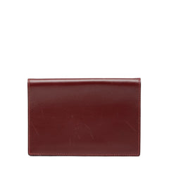 エルメス アジェンダGM 手帳カバー ルージュアッシュ ワインレッド ボックスカーフ レディース HERMES 【中古】