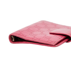 グッチ グッチシマ - 手帳カバー 115240 ピンク レザー レディース GUCCI 【中古】