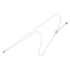 サマンサティアラ K18WG ホワイトゴールド ダイヤ0.06ct フラワー 花 モチーフ ペンダントネックレス レディース Samantha Tiara 【中古】