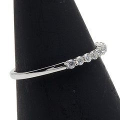 テイクアップ K10WG ホワイトゴールド キュービックジルコニア リング 指輪 レディース TAKE-UP 11号 【中古】