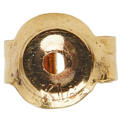 Pt900 プラチナ K18YG/PG/WG アコヤパール6.8mm トリニティ ピアス レディース 【中古】