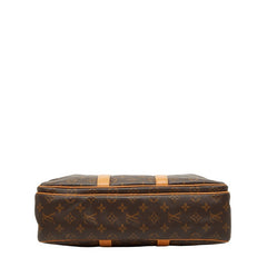 ルイ ヴィトン モノグラム ビジネスバッグ ショルダーバッグ 2WAY M23252 ブラウン PVC レザー メンズ LOUIS VUITTON 【中古】
