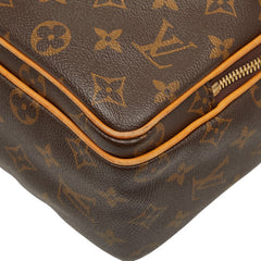 ルイ ヴィトン モノグラム ビジネスバッグ ショルダーバッグ 2WAY M23252 ブラウン PVC レザー メンズ LOUIS VUITTON 【中古】