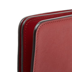 クロエ フェイ 斜め掛け ショルダーバッグ レッド レザー スウェード レディース Chloe 【中古】