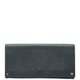 ヴァレンティノ ロックスタッズ クラッチバッグ セカンドバッグ グレー レザー レディース VALENTINO 【中古】
