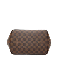 ルイ ヴィトン ダミエ ベルガモPM ハンドバッグ ショルダーバッグ 2WAY N41167 ブラウン PVC レザー レディース LOUIS VUITTON 【中古】