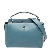 フェンディ ドットコム ハンドバッグ ショルダーバッグ 2WAY 8BN293 ブルー レザー レディース FENDI 【中古】