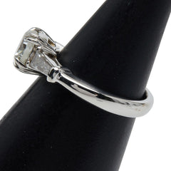 Pt900 プラチナ ダイヤ1.00ct ダイヤ0.25ct リング 指輪 レディース 6号 【中古】