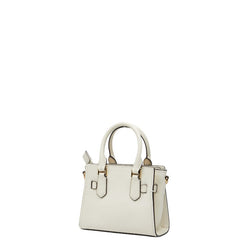 マイケルコース HAMILTON サッチェル ミニ ショルダーバッグ ハンドバッグ 2WAY ホワイト ゴールド レザー レディース Michael Kors 【中古】