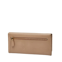 プラダ ロゴ 長財布 1M1132 ベージュ サフィアーノレザー レディース PRADA 【中古】