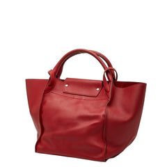 セリーヌ ビッグバッグ スモール ハンドバッグ ショルダーバッグ トートバッグ 2WAY レッド レザー レディース CELINE 【中古】