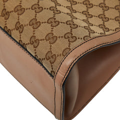 グッチ GGキャンバス エミリー チェーン ショルダーバッグ 295403 ベージュ ピンク キャンバス レザー レディース GUCCI 【中古】