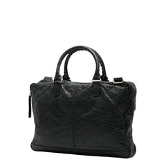 バレンシアガ ブリーフケース ショルダーバッグ 2WAY ブラック レザー メンズ BALENCIAGA 【中古】
