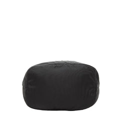 プラダ 三角ロゴプレート ポーチ ブラック ナイロン レディース PRADA 【中古】