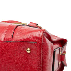 マークジェイコブス ハンドバッグ ショルダーバッグ 2WAY レッド レザー レディース MARC JACOBS 【中古】