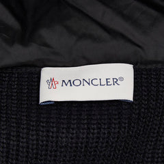 モンクレール CARDIGAN TRICOT ダウンジャケット サイズM ブラック ナイロン ダウン メンズ MONCLER 【中古】